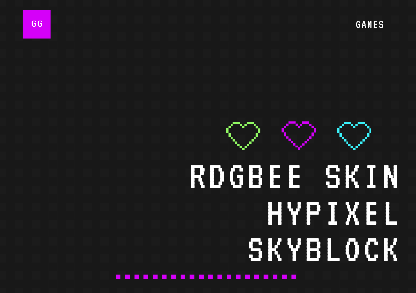 Rdgbee Skin Hypixel Skyblock