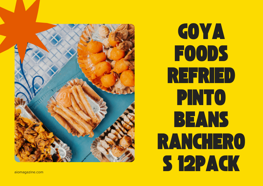 Goya Foods Refried Pinto Beans Rancheros 12-Pack: A Flavorful Pantry Staple for Quick and Delicious Meals